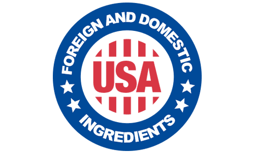 Made in USA LungZen supplement badge